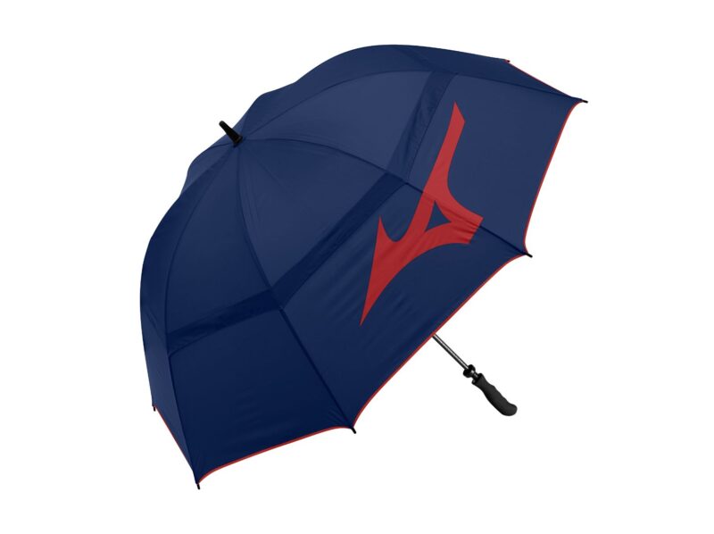 Mizuno Tour Twin Canopy Umbrella 55” Navy/Red