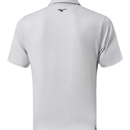 Mizuno Quick Dry Comp Polo Light Grey - Image 2