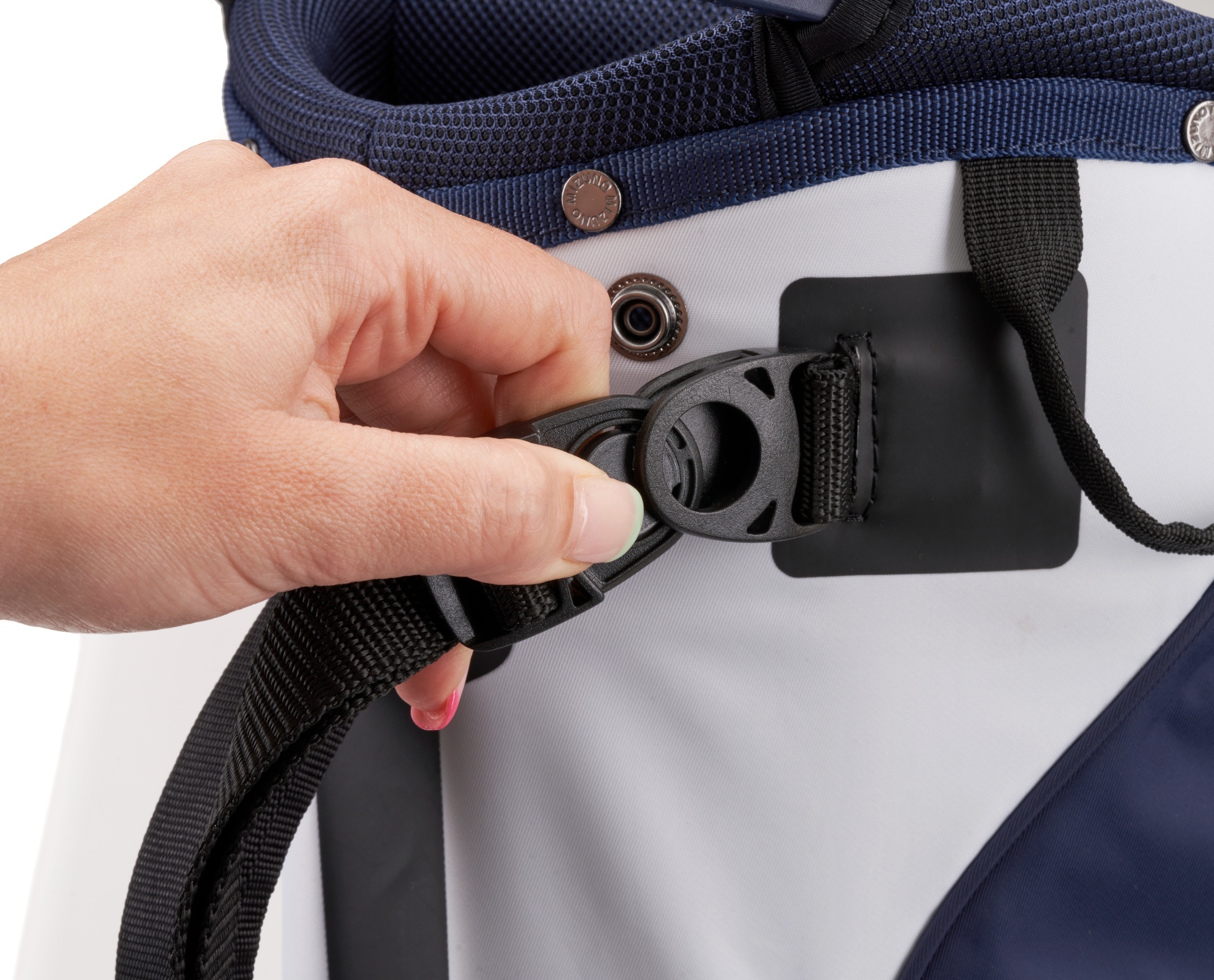Mizuno BR DRI waterproof Stand Bag Navy White Mizuno Golf