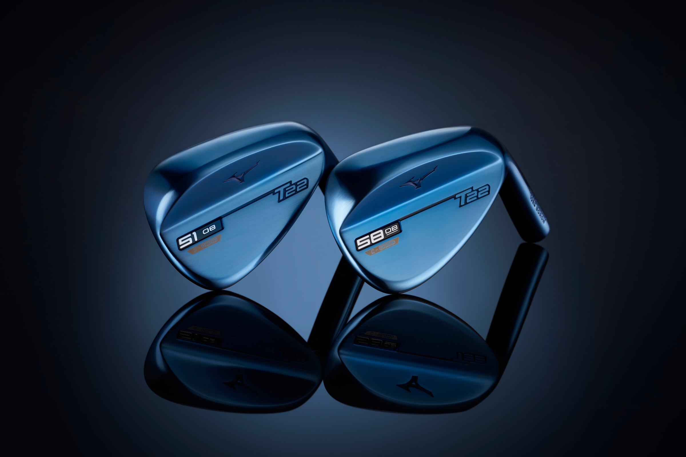 Mizuno T22 wedge Blue IP Mizuno Golf Specialist Europe