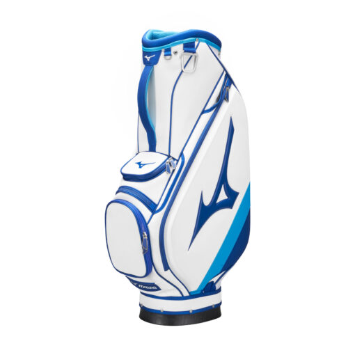 Mizuno Tour Staff Cart Bag White/Blue