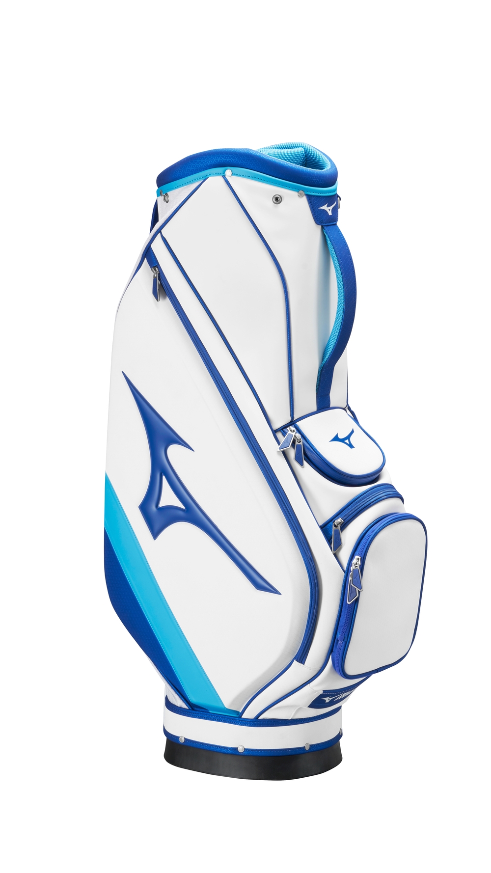 Mizuno Tour Staff Cart Bag White/Blue – Mizuno Golf Mizuno Tour Staff Cart Bag White/Blue – Mizuno Golf