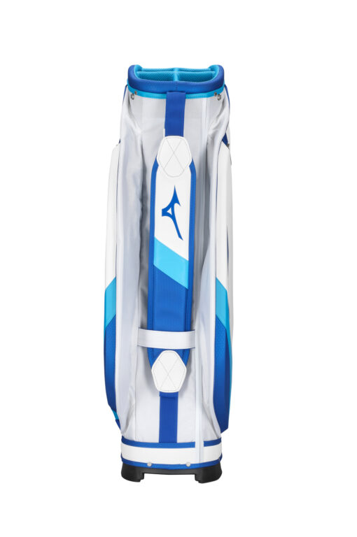 Mizuno Tour Staff Cart Bag White/Blue - Image 4