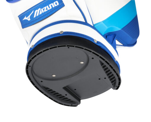 Mizuno Tour Staff Cart Bag White/Blue - Image 3