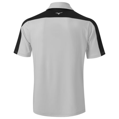 Mizuno Comp Trim Polo Grey - Image 2