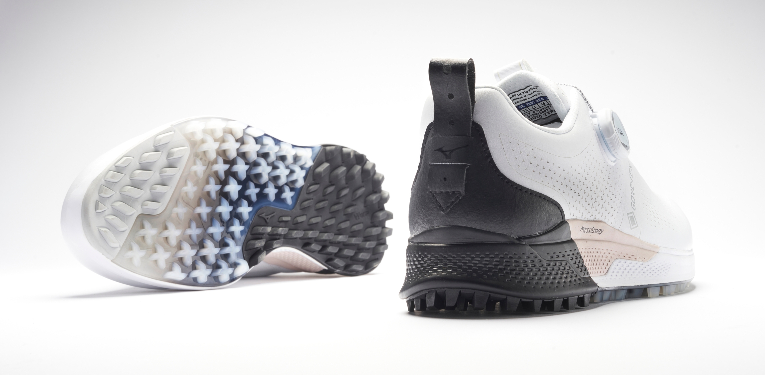 Mizuno Genem WG GTX Boa White Black Mizuno Golf Specialist Europe