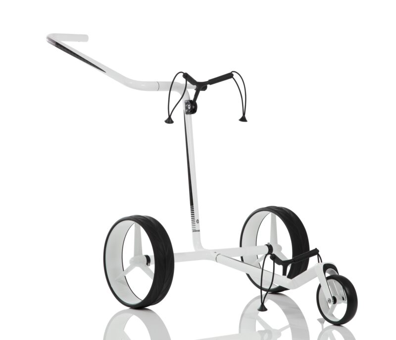 JuCad Carbon Manual shiny white-black