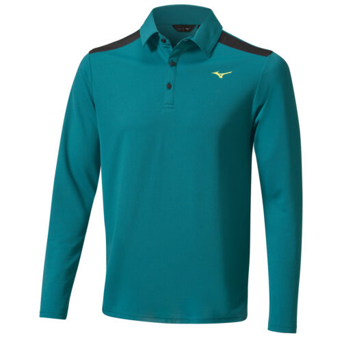 Mizuno Winter Elite L/S Polo Shirt - Image 3