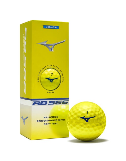 Mizuno RB566 Yellow  – 1 Dozen (12 golf balls) - Image 6