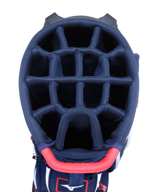 Mizuno BR-DX Stand Bag Navy/Red - Image 3