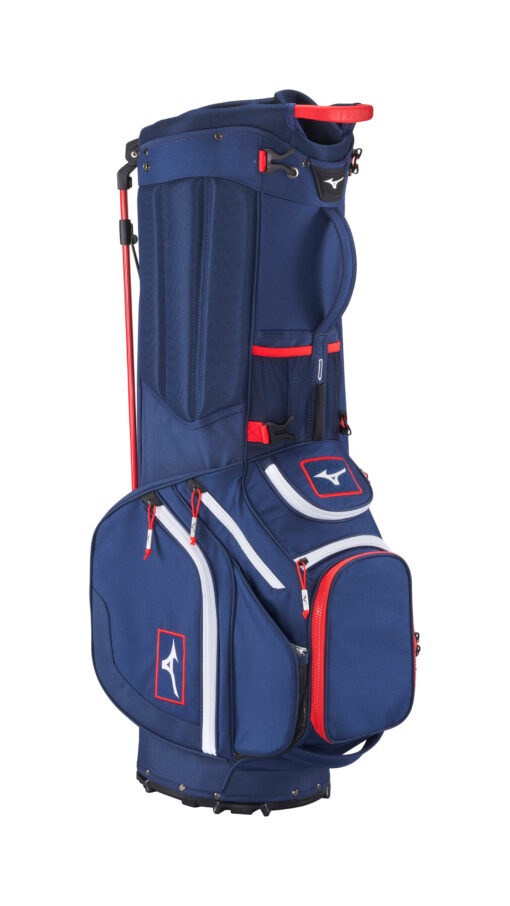 Mizuno BR-DX Stand Bag Navy/Red - Image 2