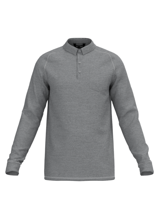 Mizuno Melange L/S Polo - Image 5