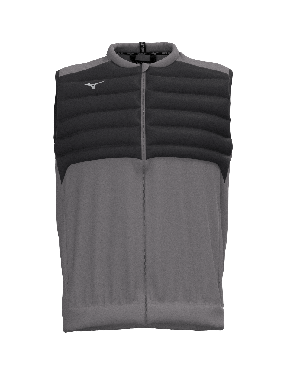 Mizuno Hybrid Bomber Golf Gilet - Black Mizuno Hybrid Bomber Golf Gilet - Black