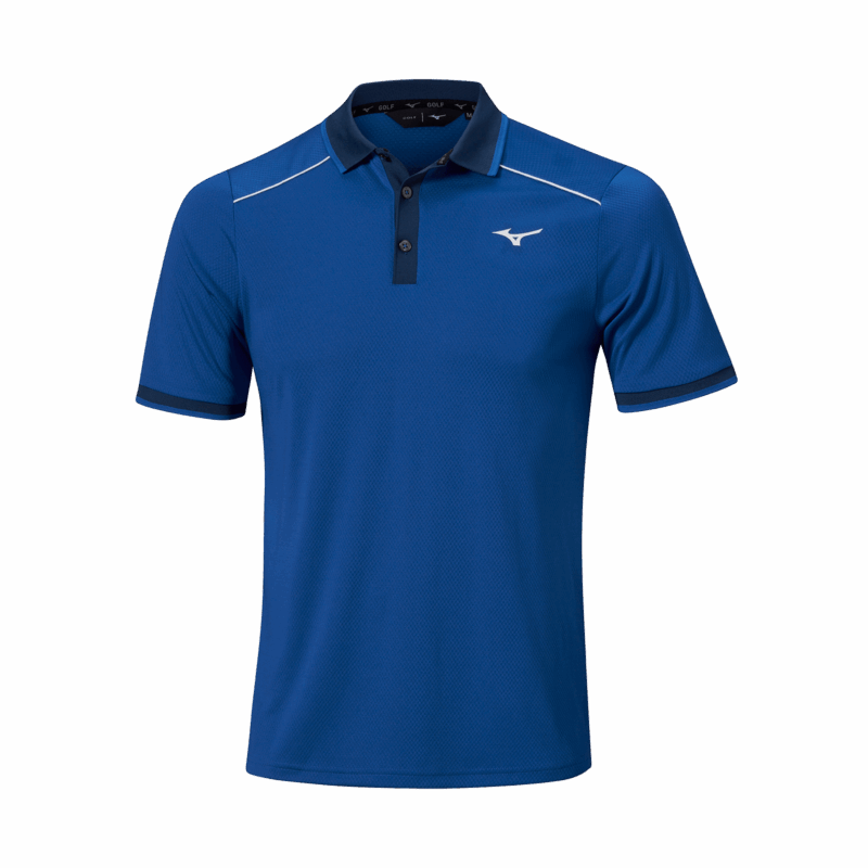 Mizuno Rib Knitted Short Sleeve Polo